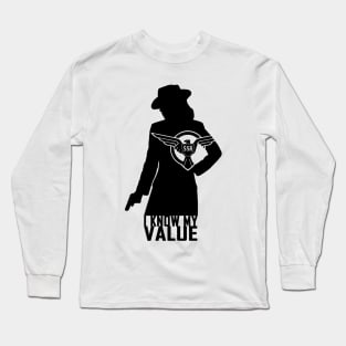 I Know My Value Long Sleeve T-Shirt